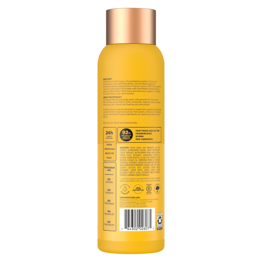 Shea Moisture Deeply Moisturizing Body Wash - Raw Shea Butter