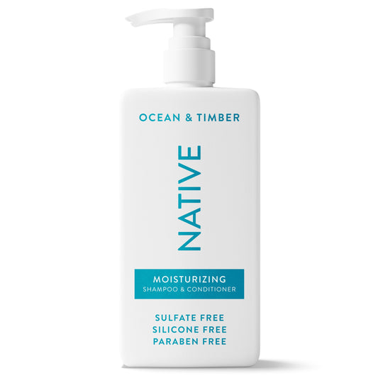 Native 2-in-1 Moisturizing Shampoo & Conditioner - Ocean & Timber