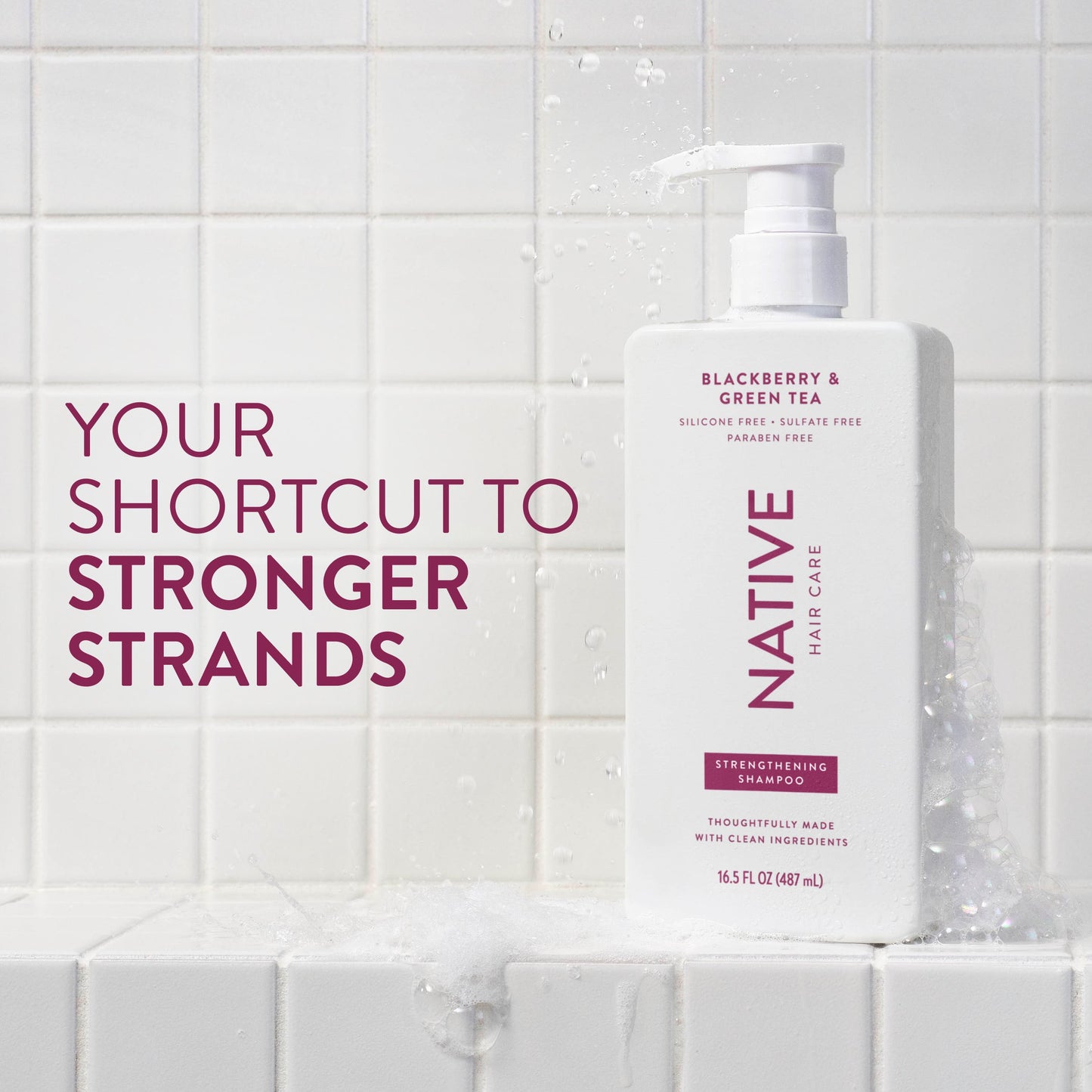 Native Strengthening Shampoo - Blackberry & Green Tea