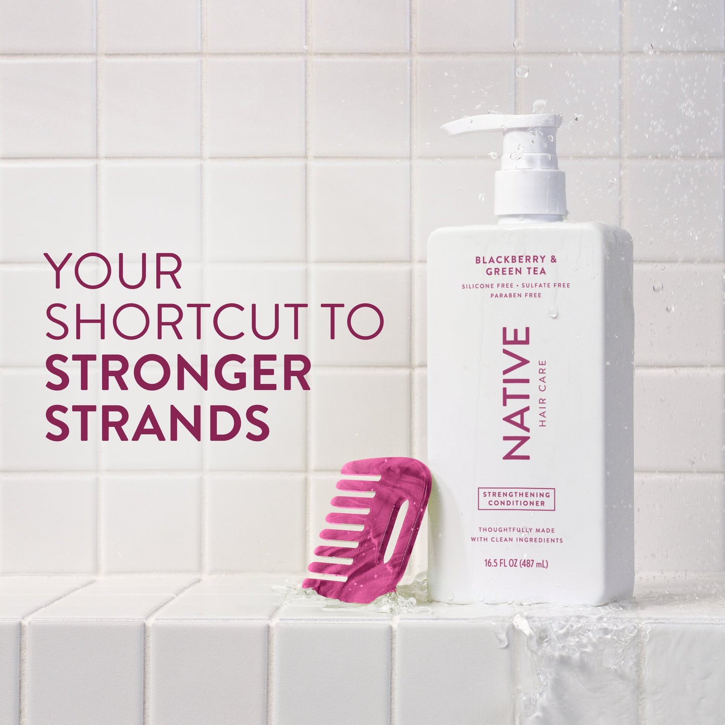 Native Strengthening Conditioner - Blackberry & Green Tea
