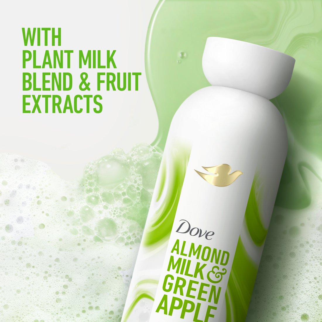 Dove Plant Milk Body Wash - Almond Milk & Green Apple