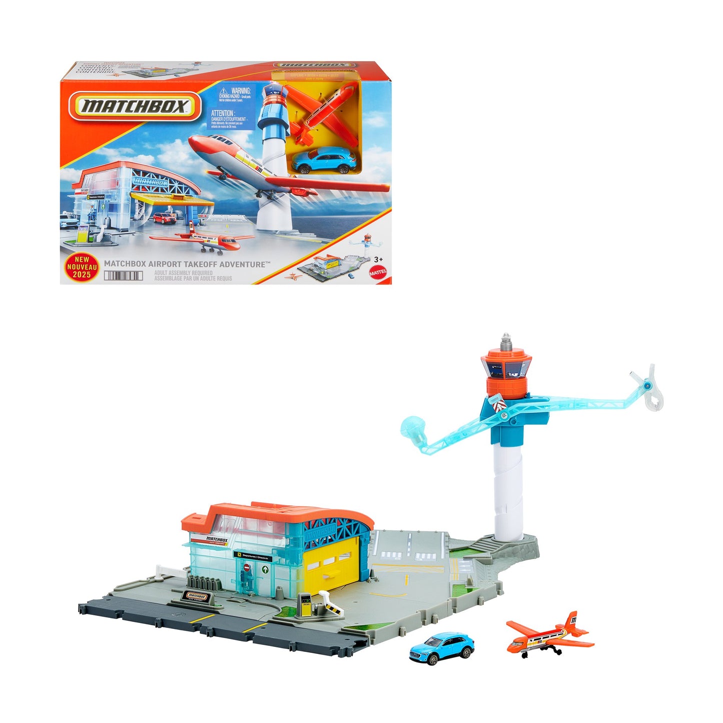 Matchbox Airport Takeoff Adventure