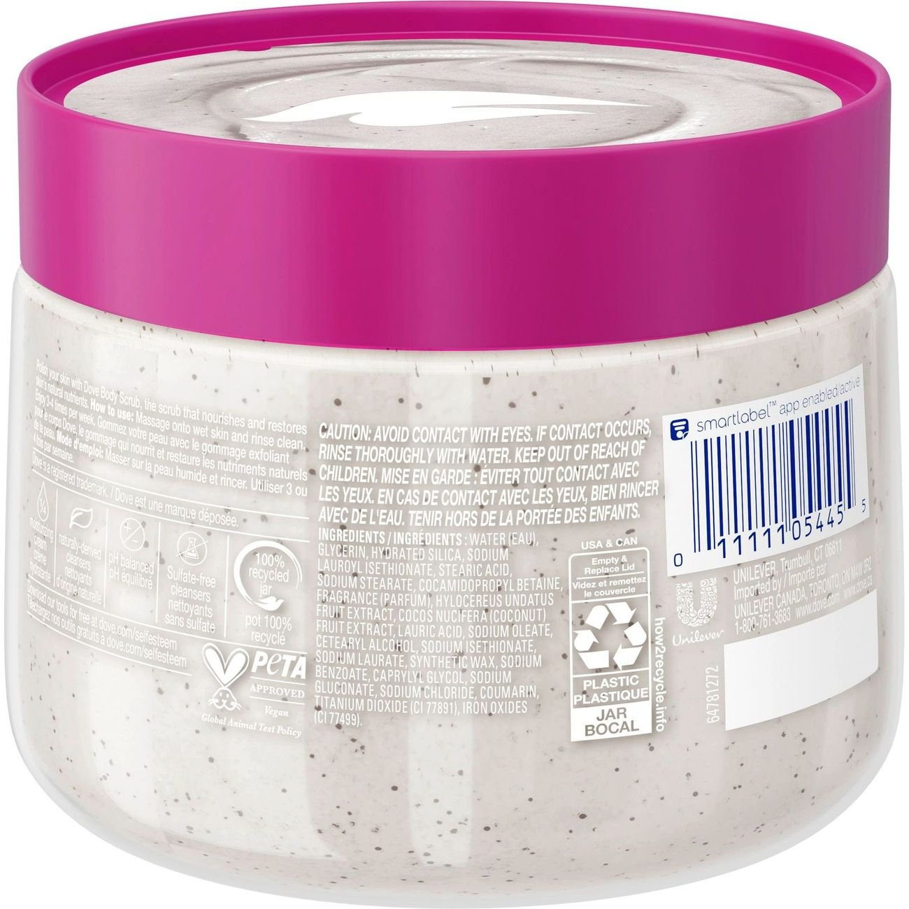 Dove Body Scrub - Dragon Fruit & Coconut