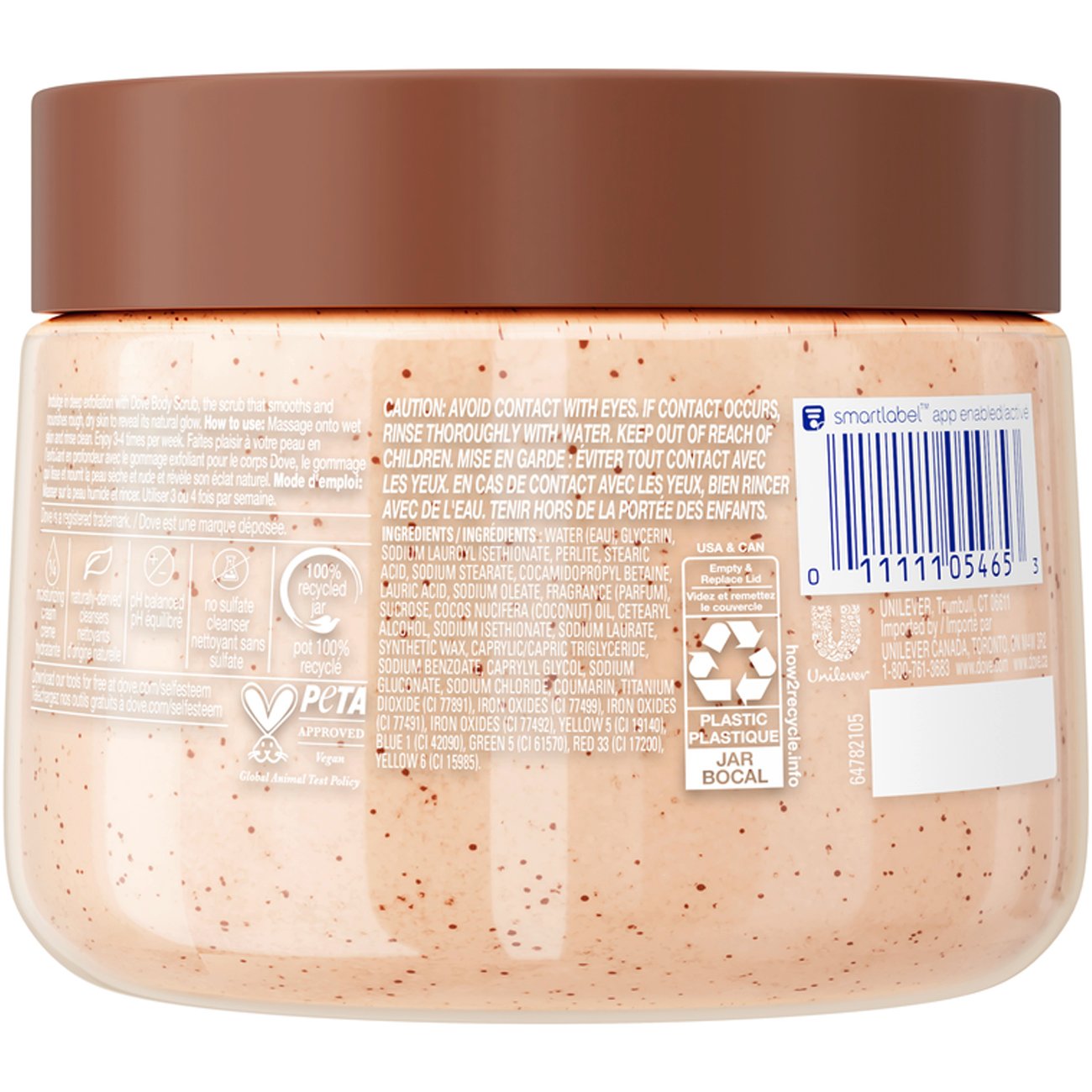 Dove Body Scrub - Brown Sugar & Coconut Butter