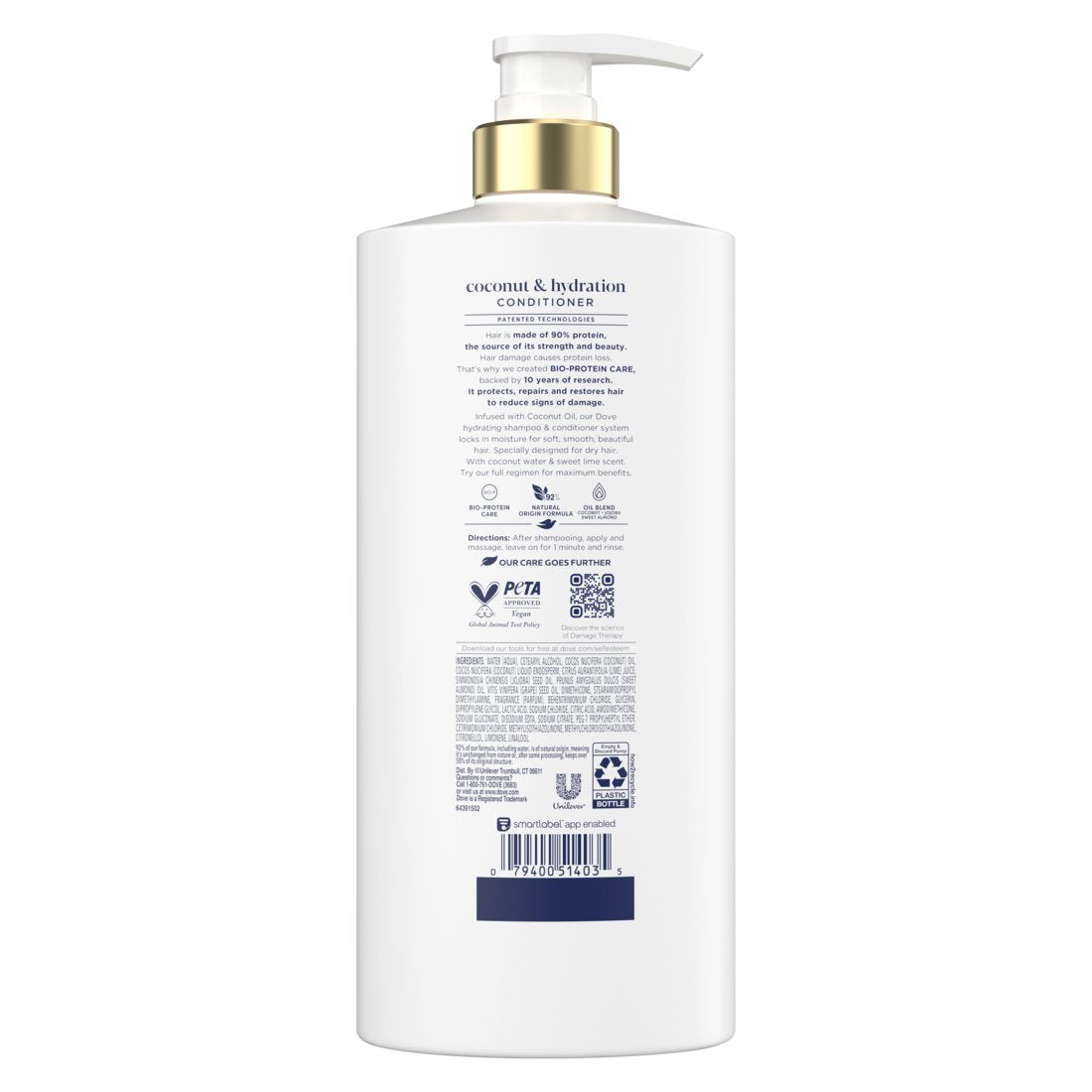 Dove Coconut & Hydration Damage Therapy Conditioner
