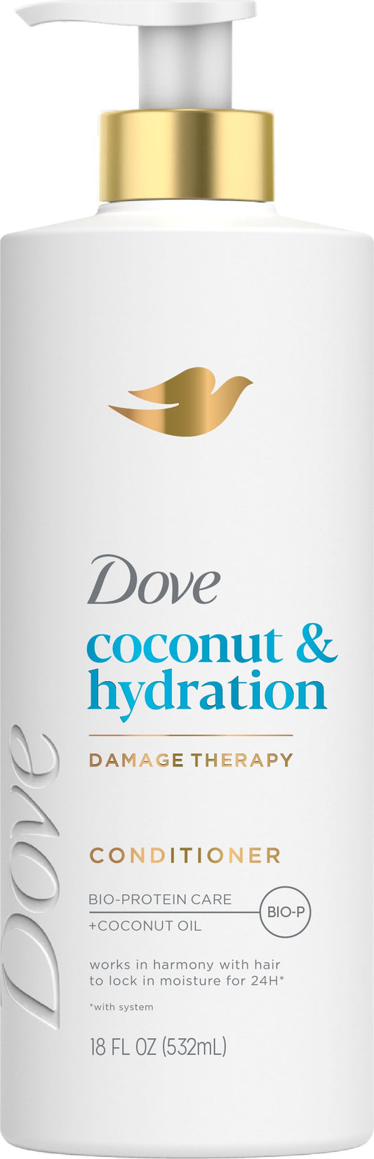 Dove Coconut & Hydration Damage Therapy Conditioner with Coconut Oil
