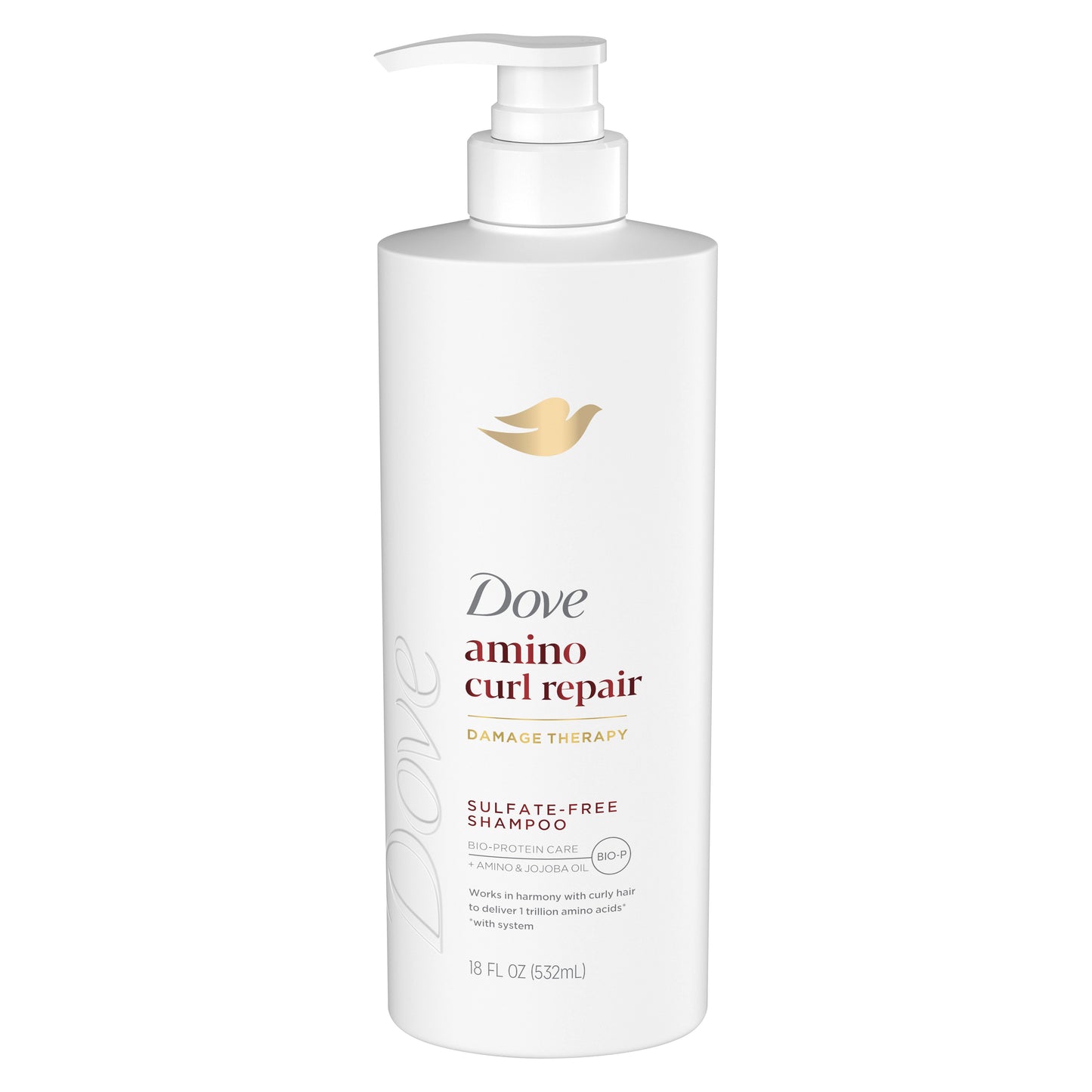 Dove Amino Curl Repair Damage Therapy Sulfate-Free Shampoo