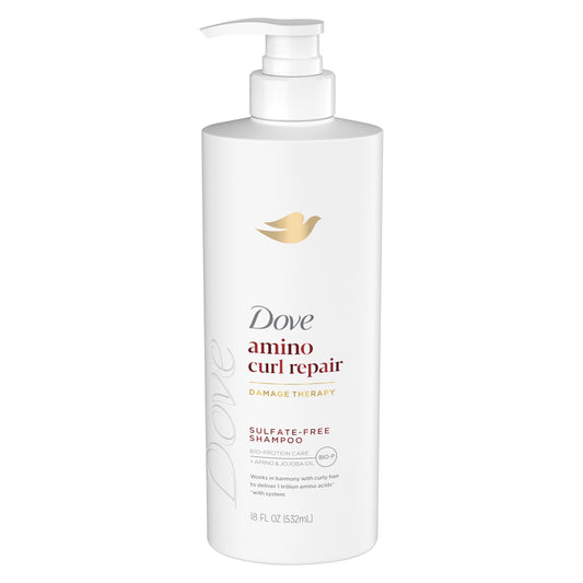 Dove Amino Curl Repair Damage Therapy Sulfate-Free Shampoo