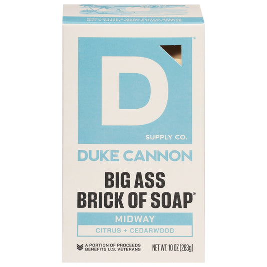 Duke Cannon Big Brick of Bar Soap Midway - Citrus & Cedarwood