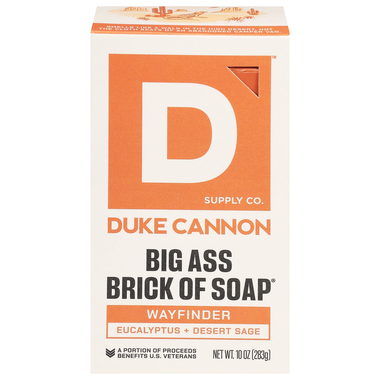 Duke Cannon Big Brick of Bar Soap Wayfinder - Eucalyptus & Desert Sage
