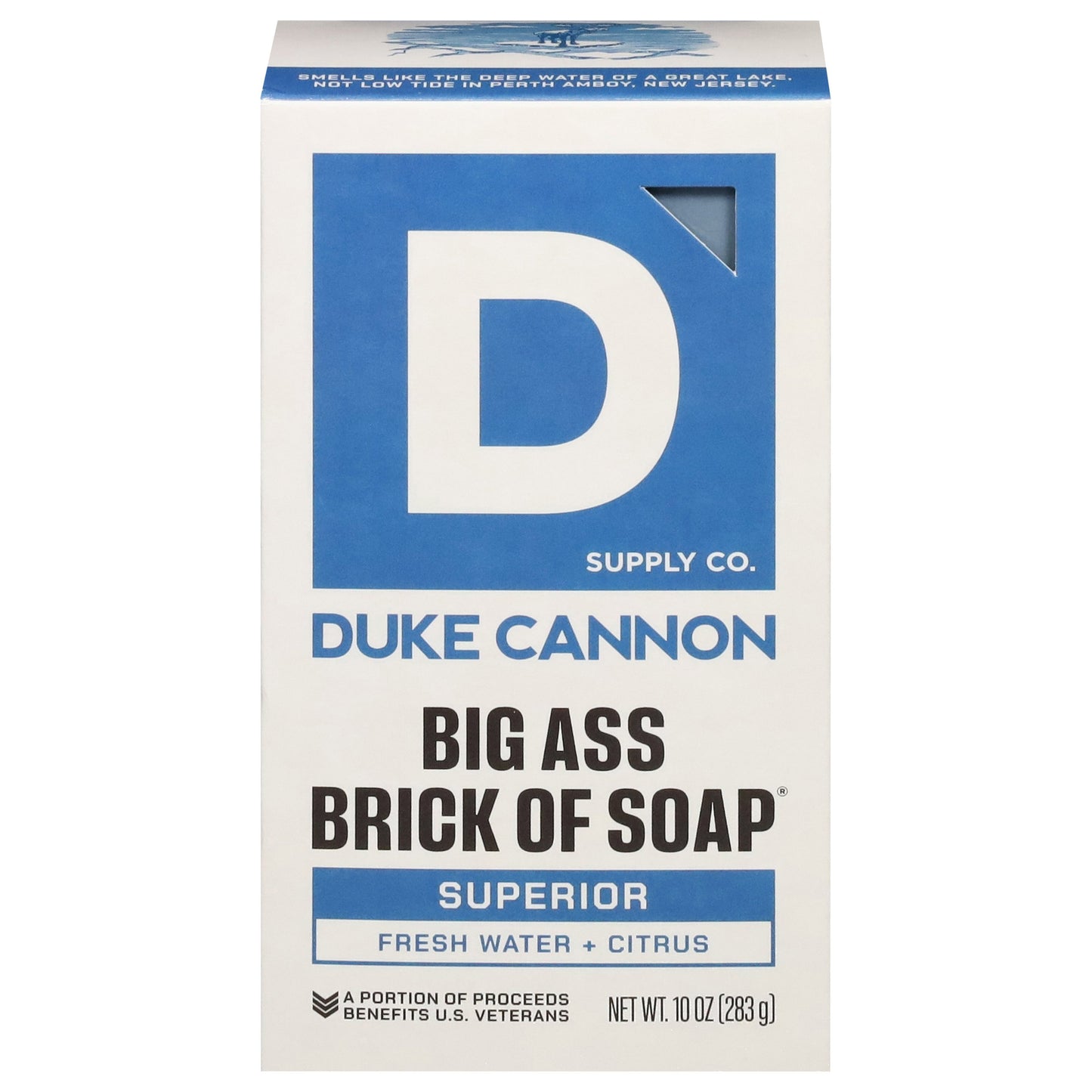 Duke Cannon Big Brick of Bar Soap Superior - Fresh Water & Citrus