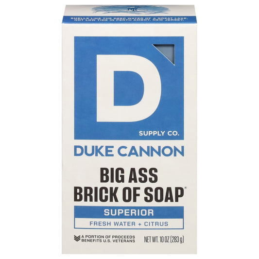 Duke Cannon Big Brick of Bar Soap Superior - Fresh Water & Citrus