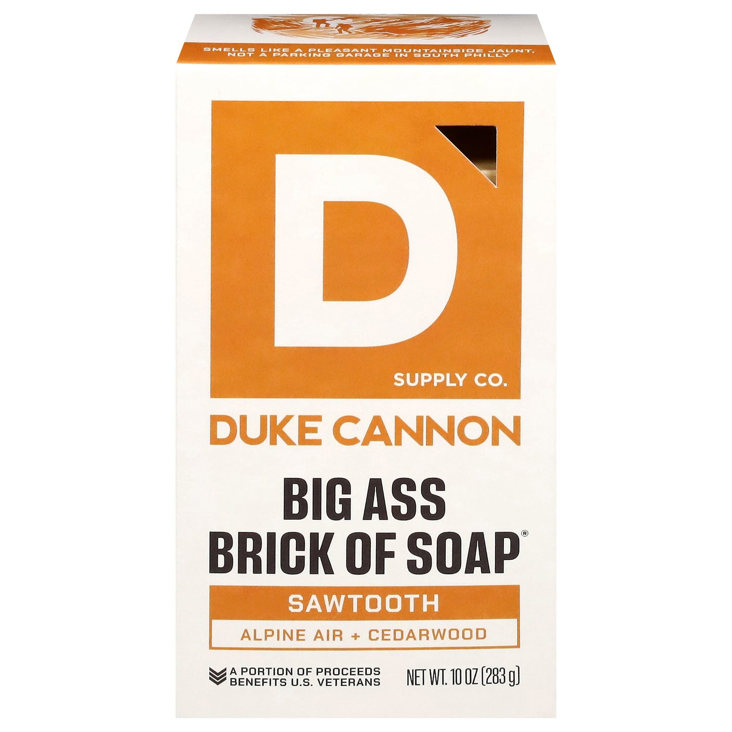 Duke Cannon Big Brick of Bar Soap Sawtooth - Alpine Air & Cedarwood
