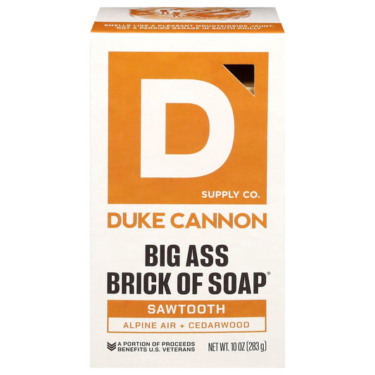 Duke Cannon Big Brick of Bar Soap Sawtooth - Alpine Air & Cedarwood