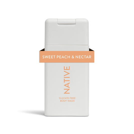 Native Travel Size Body Wash - Peach & Nectar