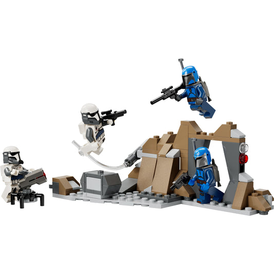 LEGO Star Wars The Mandalorian Ambush on Mandalore Battle Pack Set