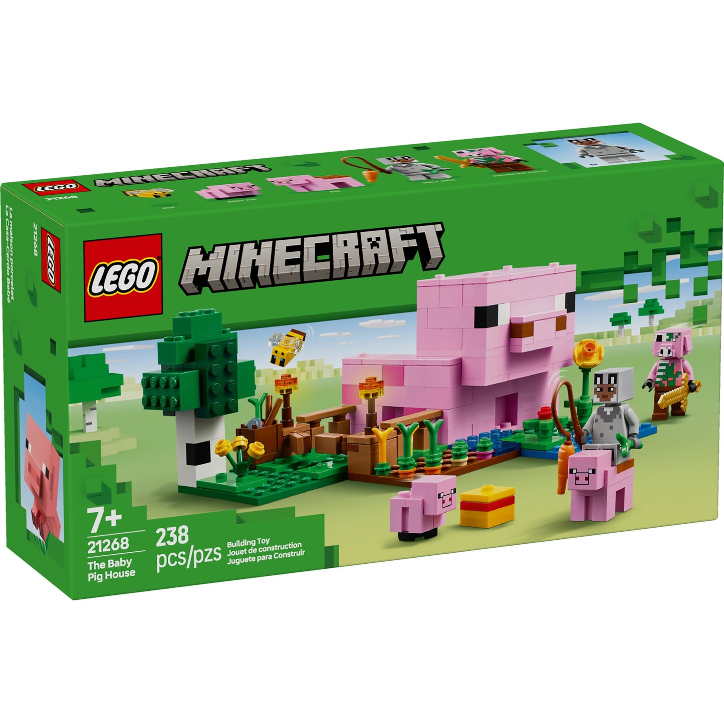LEGO Minecraft The Baby Pig House Set