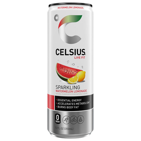 Celsius Zero Sugar Sparkling Energy Drink - Watermelon Lemonade