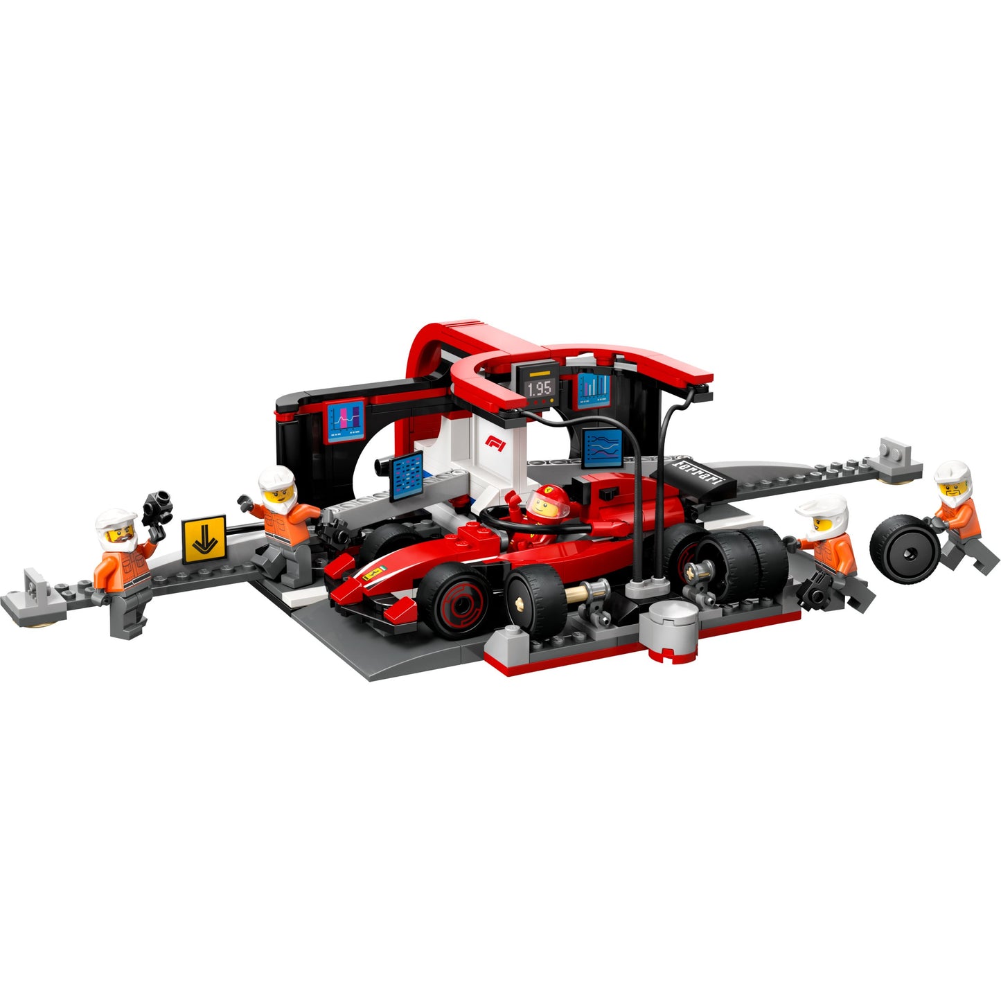 LEGO Formula 1 Pit Stop & Pit Crew with Ferrari Car Set