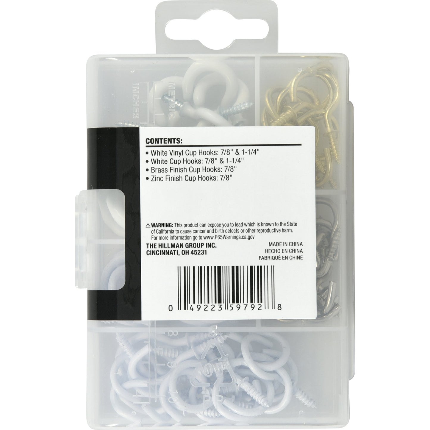 Hillman Assorted Cup Hooks