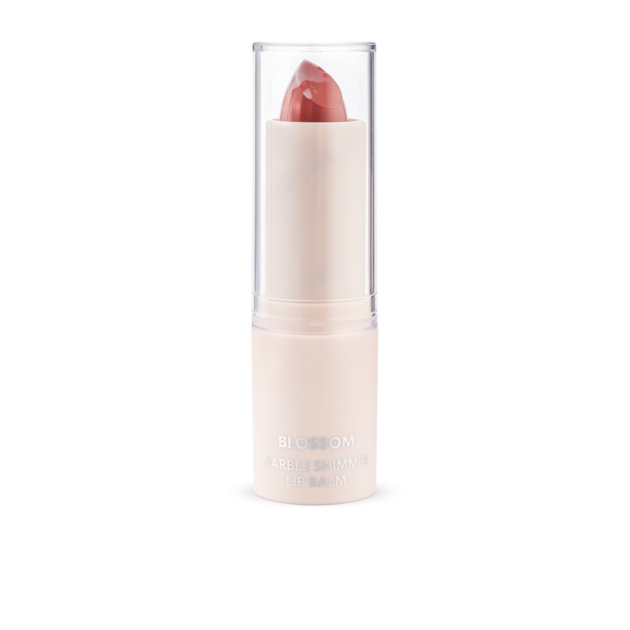 Blossom Marble Shimmer Tinted Lip Balm - Au Natural