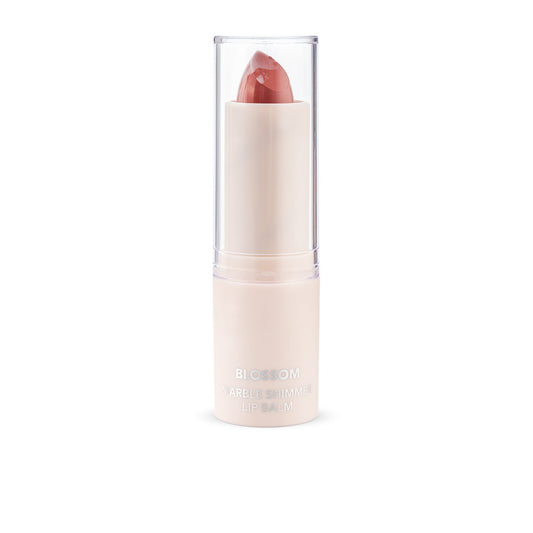 Blossom Marble Shimmer Tinted Lip Balm - Au Natural