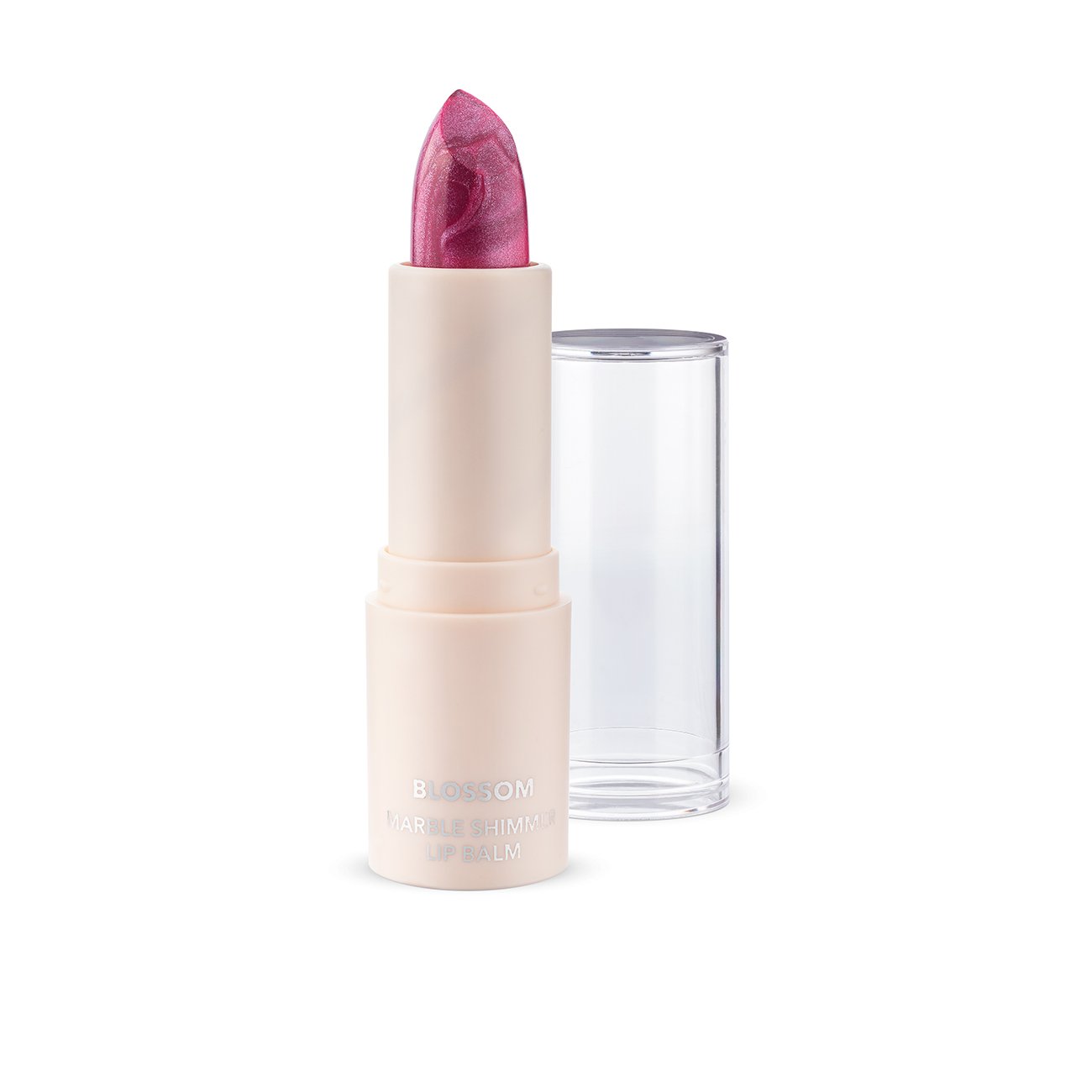 Blossom Marble Shimmer Tinted Lip Balm - Berry