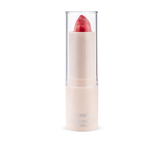Blossom Marble Shimmer Tinted Lip Balm - Luscious