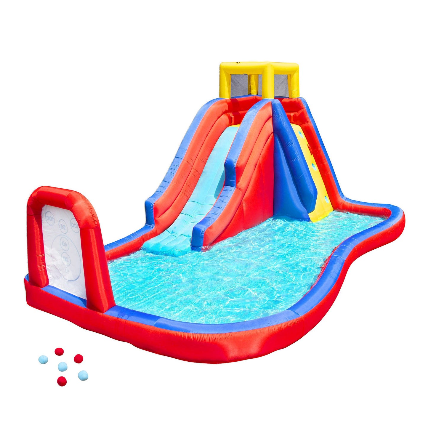 Banzai Target Toss Inflatable Water Park