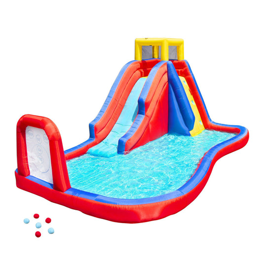 Banzai Target Toss Inflatable Water Park