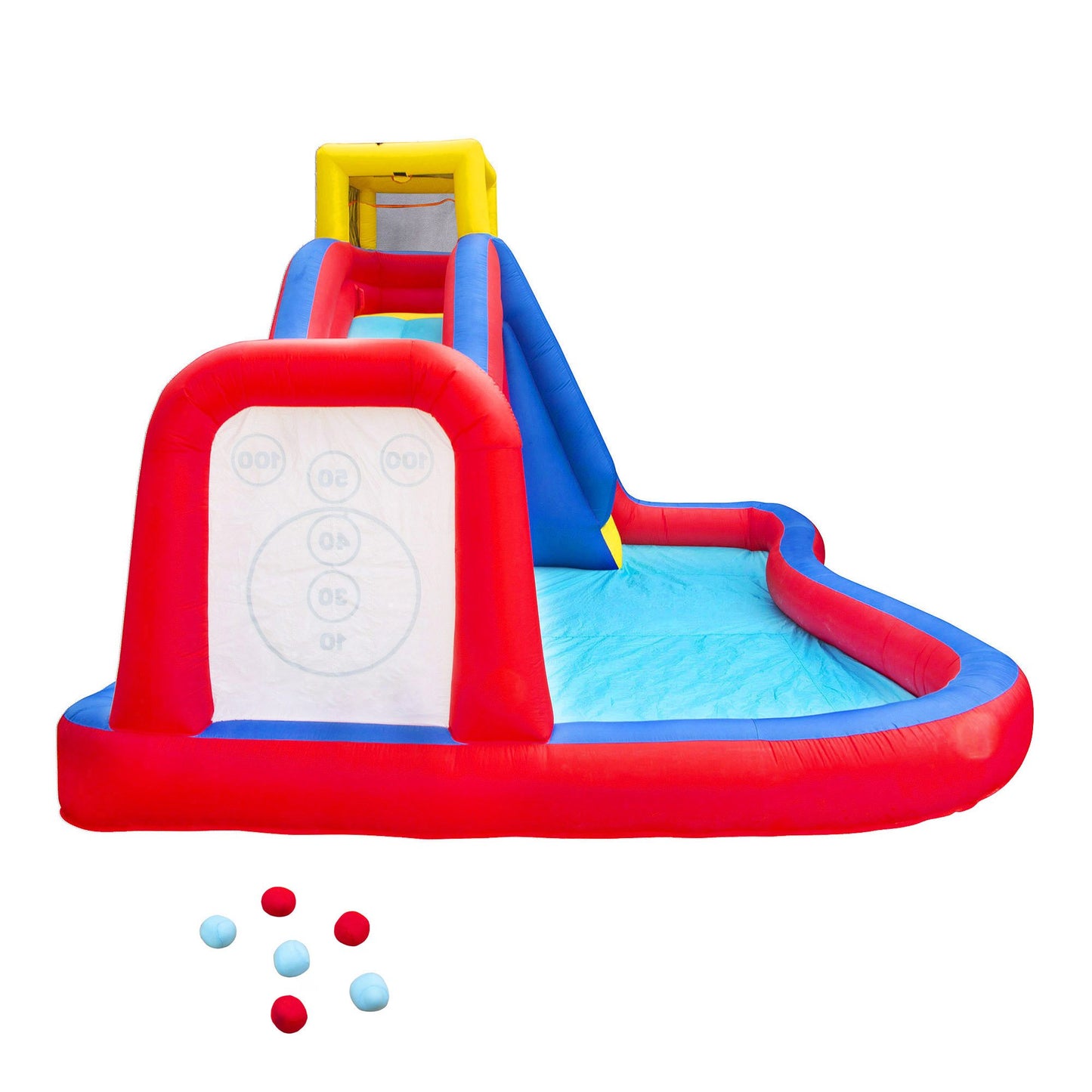Banzai Target Toss Inflatable Water Park
