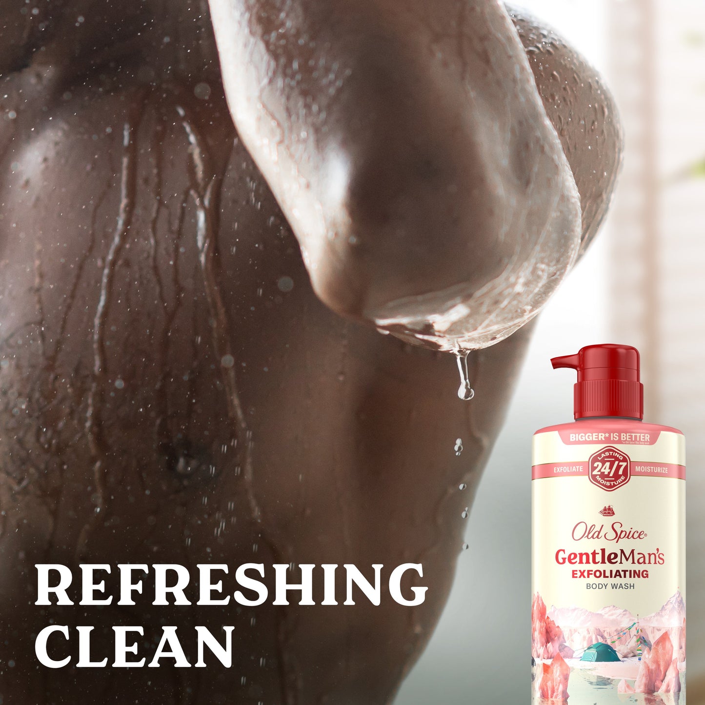 Old Spice Gentleman's Exfoliating Body Wash - Himalayan Salt & Glacier Water