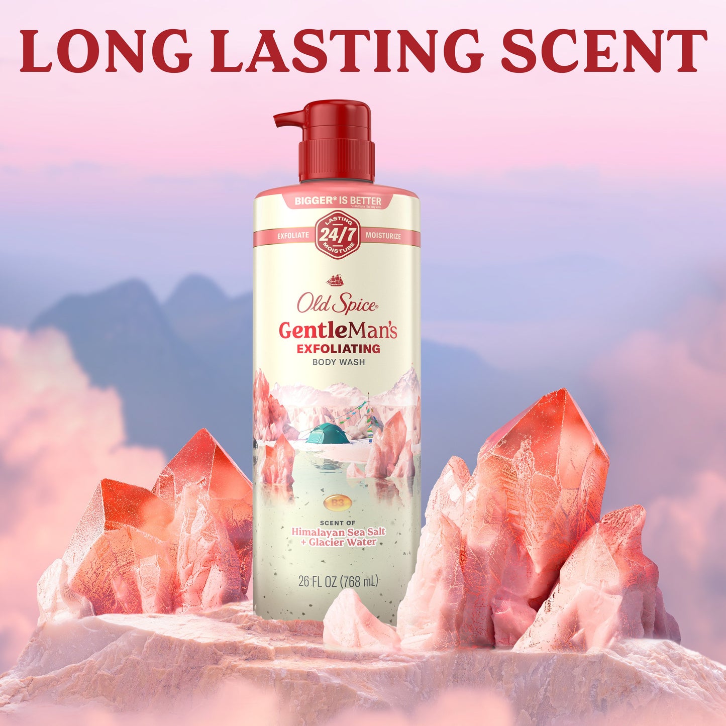 Old Spice Gentleman's Exfoliating Body Wash - Himalayan Salt & Glacier Water