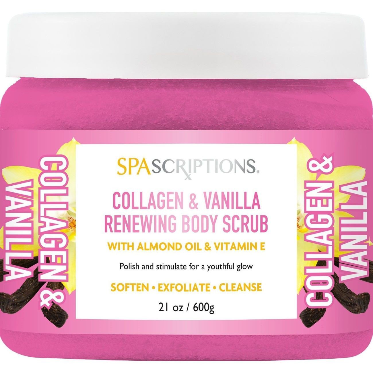 SpaScriptions Renewing Body Scrub - Collagen & Vanilla