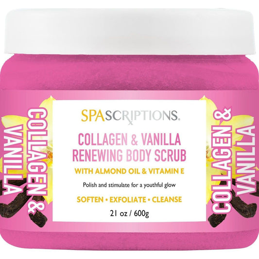 SpaScriptions Renewing Body Scrub - Collagen & Vanilla