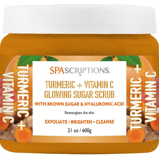 SpaScriptions Glowing Sugar Scrub - Turmeric & Vitamin C