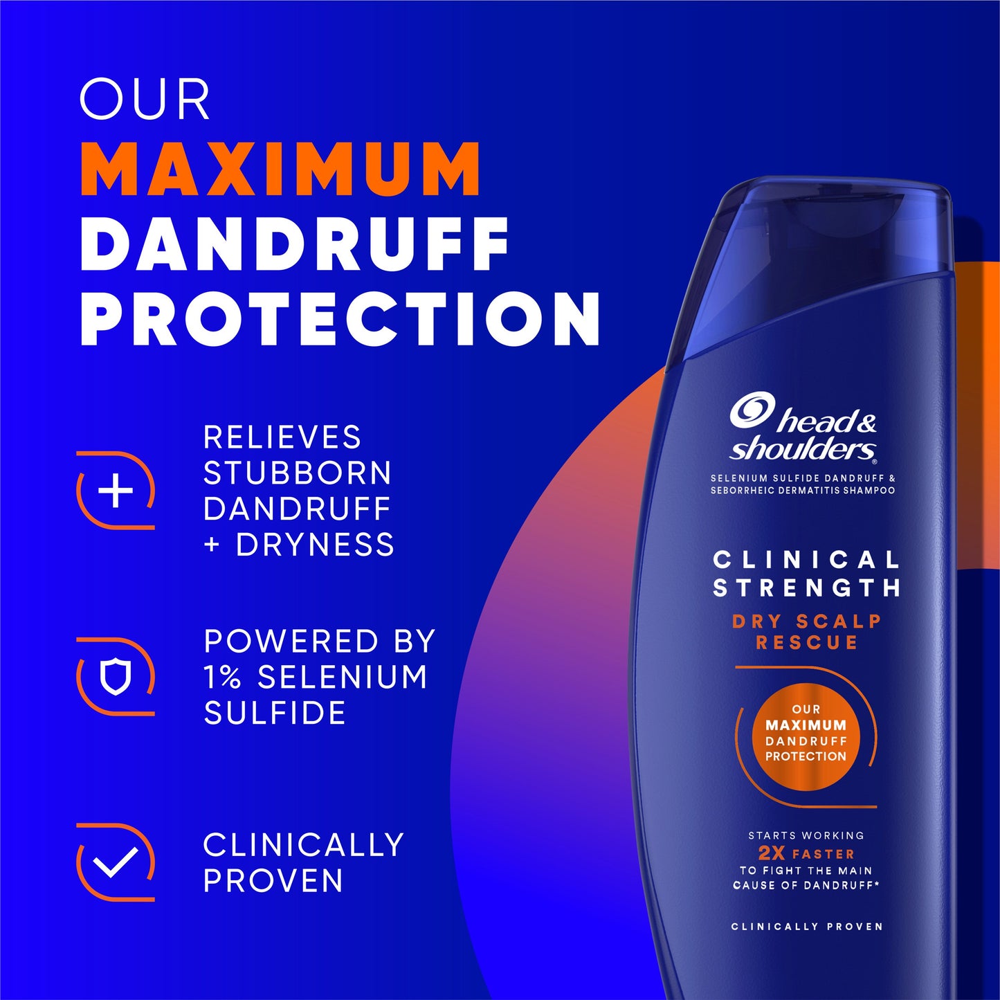 Head & Shoulders Clinical Strength Dry Scalp Rescue Shampoo