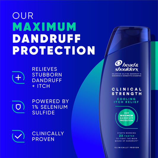 Head & Shoulders Clinical Strength Cooling Itch Relief Shampoo
