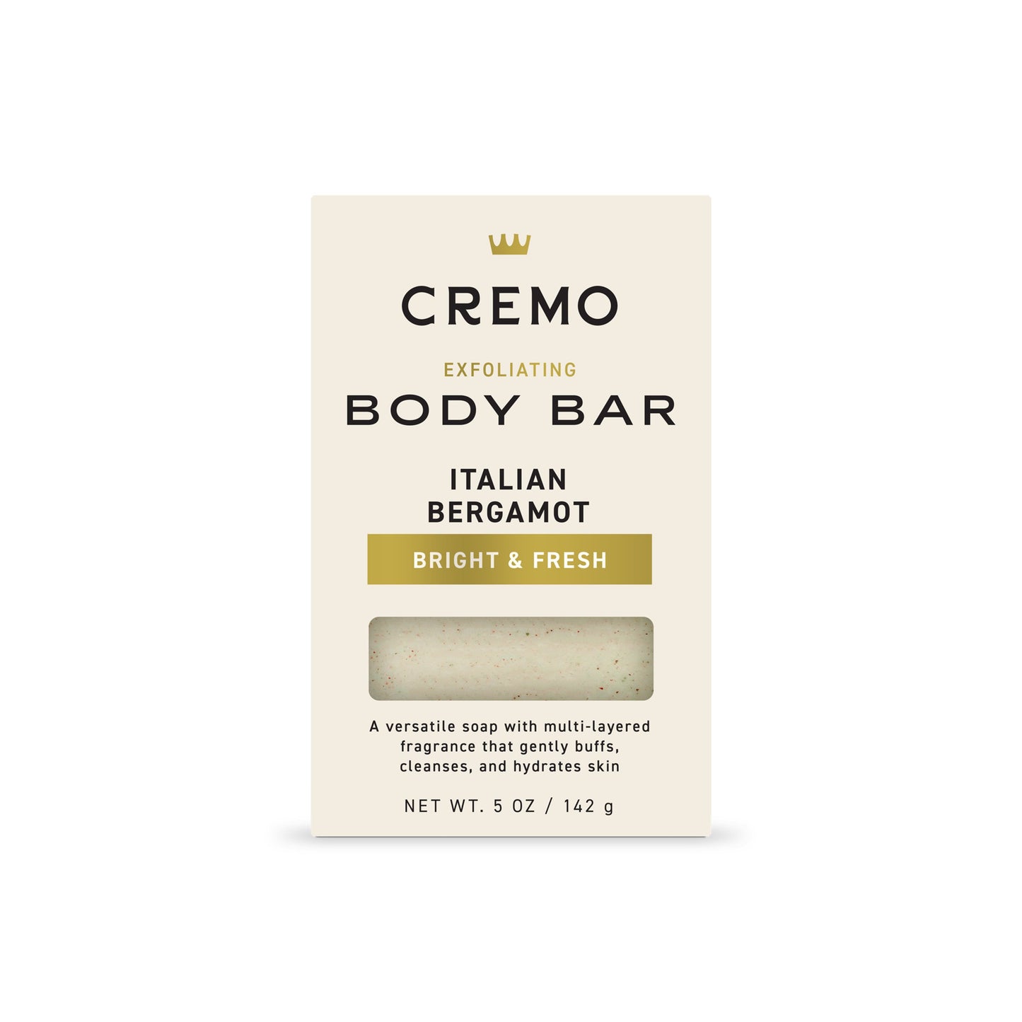 Cremo Exfoliating Body Bar - Italian Bergamot