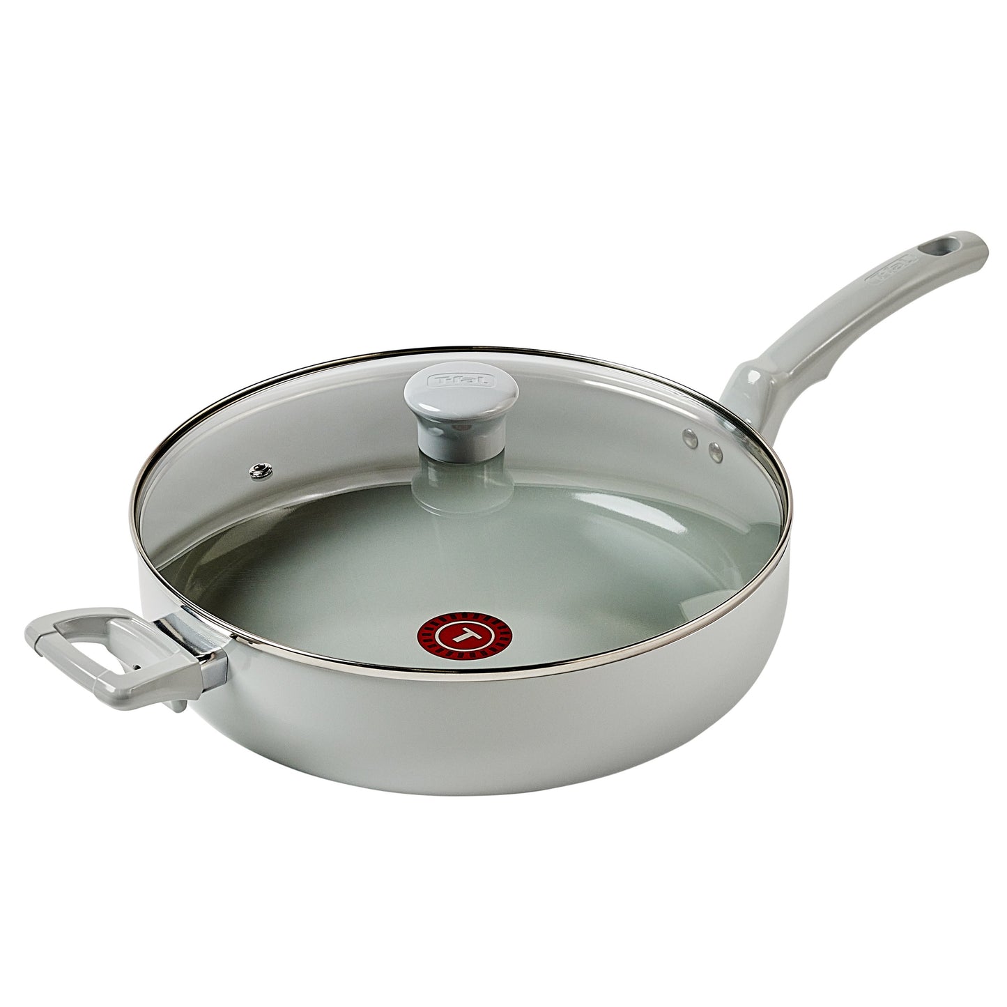 T-fal Essentials Ceramic Jumbo Cooker - Grey