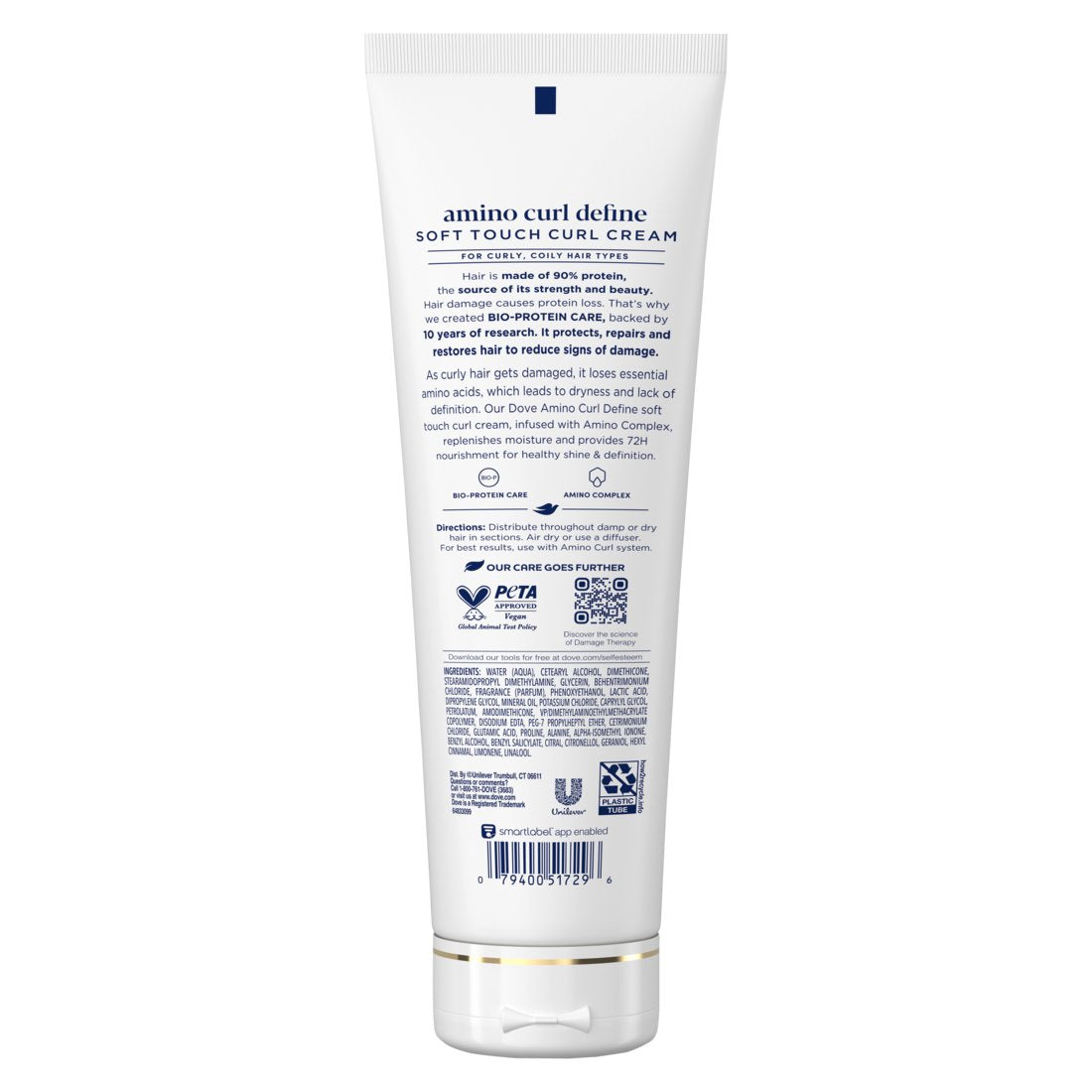 Dove Amino Curl Define Damage Therapy Soft Touch Gel Cream
