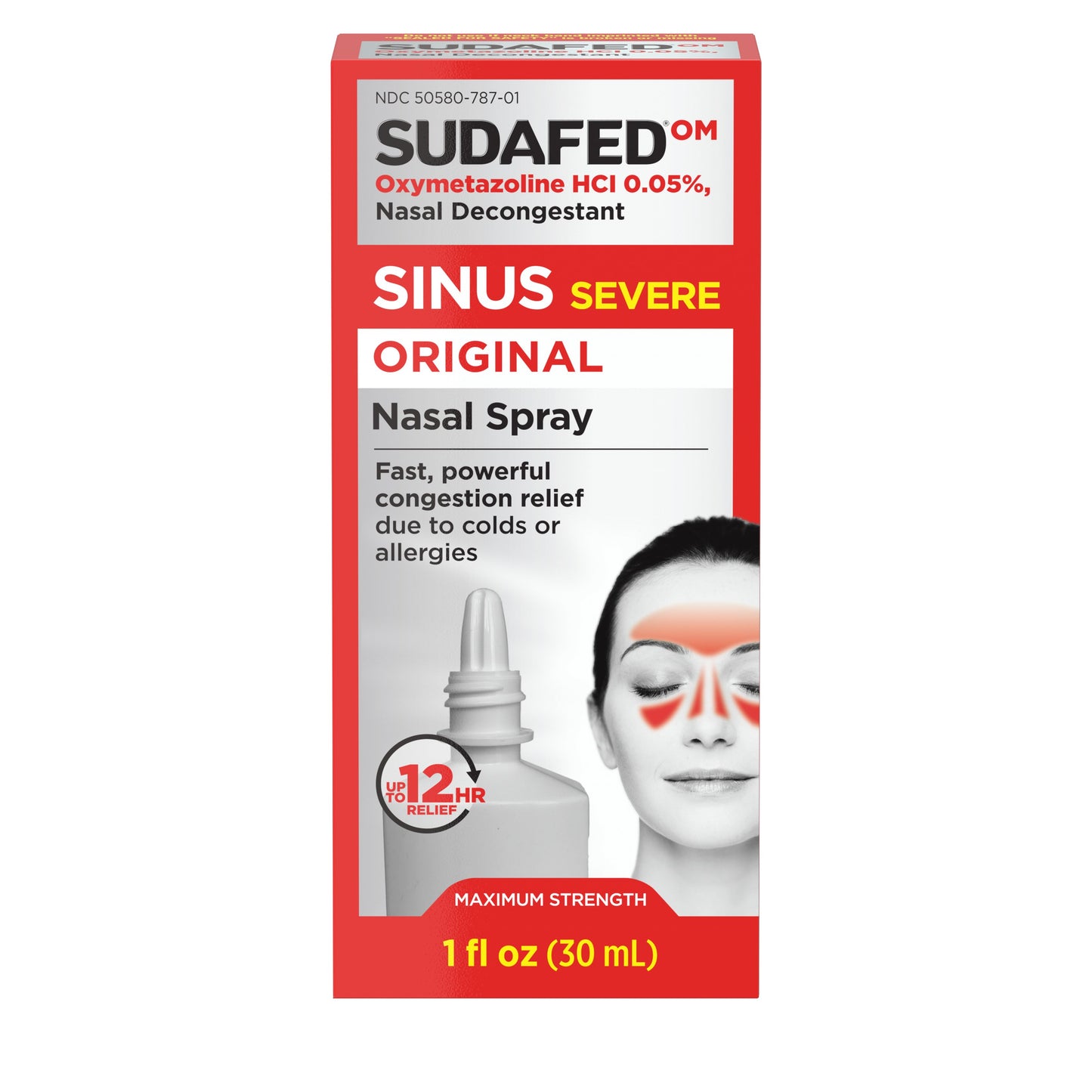 Sudafed Sinus Severe Nasal Decongestant Spray