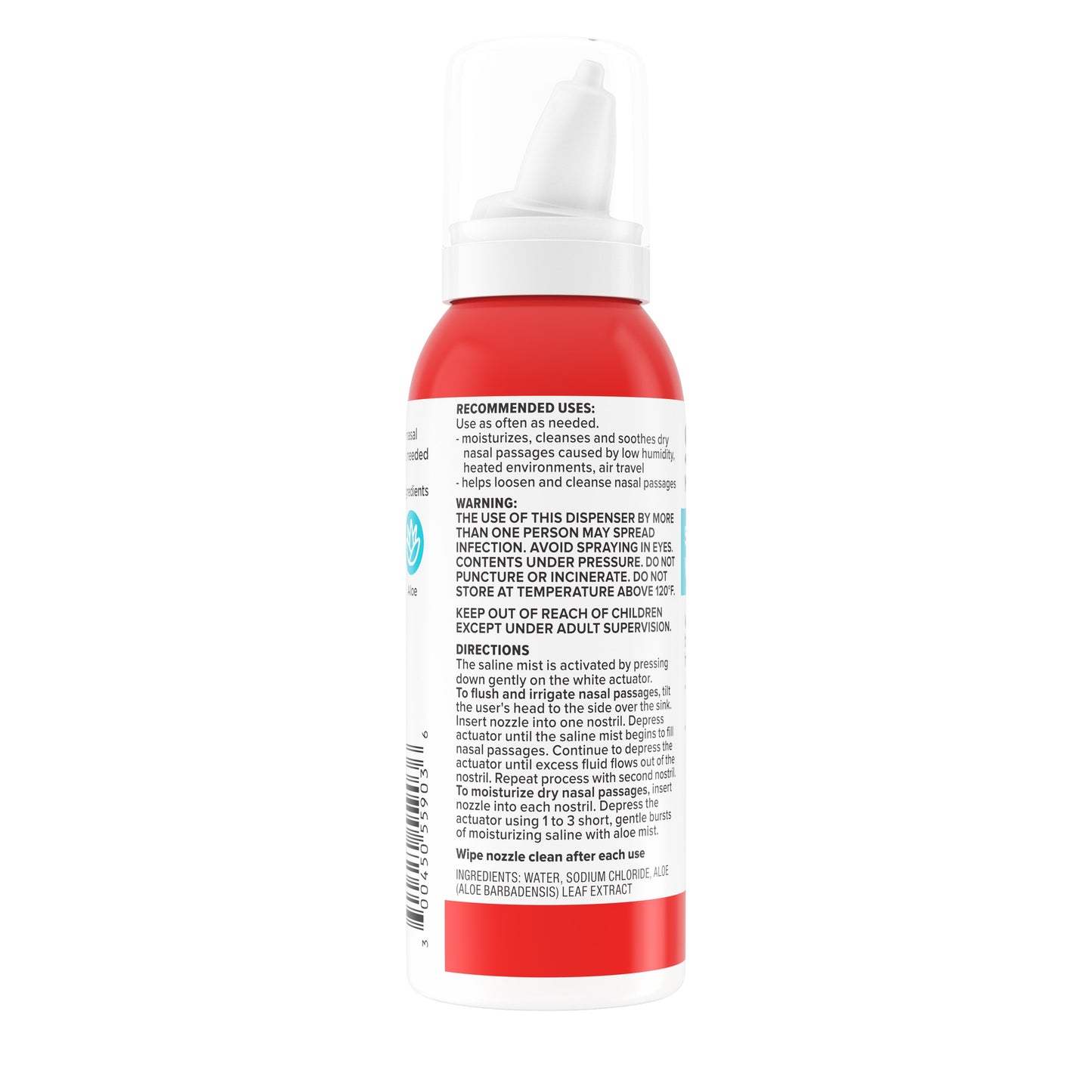 Sudafed Saline Nasal Mist With Aloe