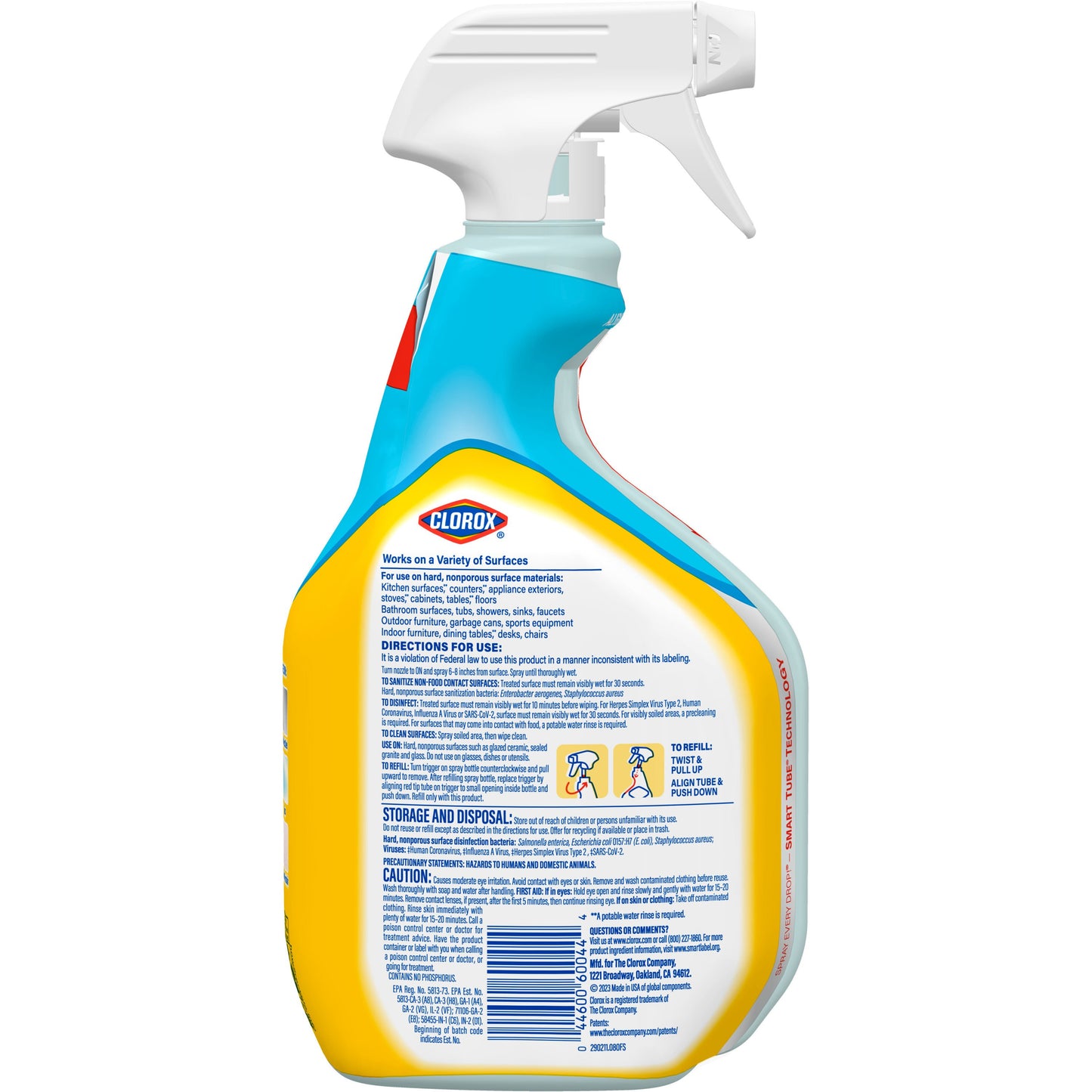 Clorox Disinfecting All Purpose Cleaner Bleach Free - Crisp Lemon