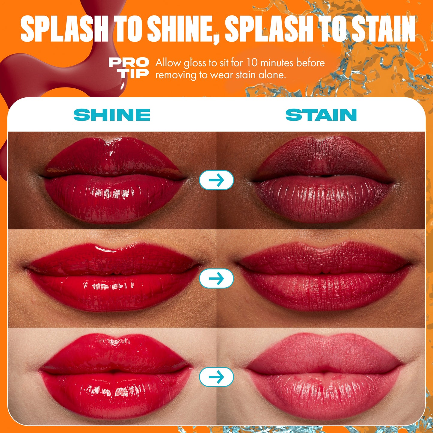 NYX Lip I.V. Hydrating Gloss Stain - Bubblegum Burst