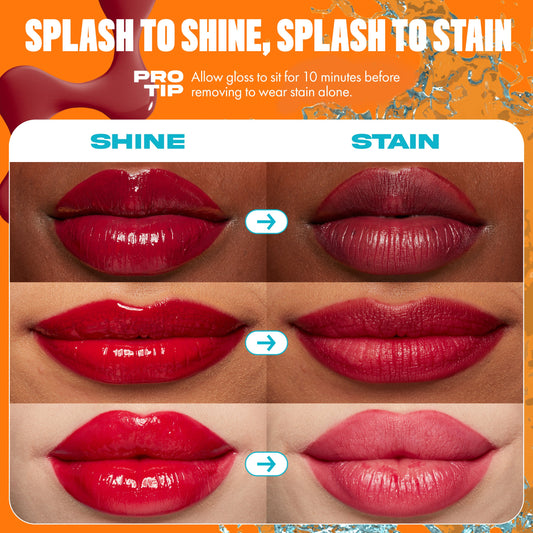 NYX Lip I.V. Hydrating Gloss Stain - Bubblegum Burst