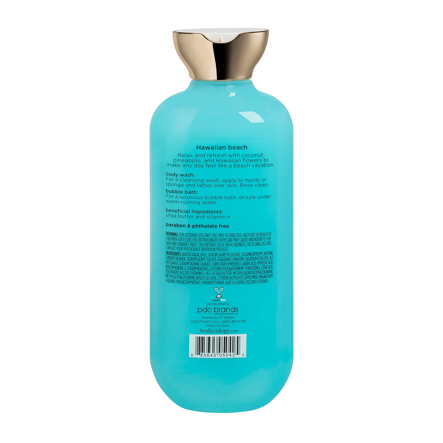 Bodycology Body Wash & Bubble Bath - Hawaiian Beach
