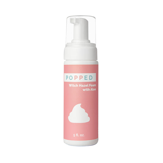 Popped Witch Hazel Foam with Aloe for Postpartum Recovery