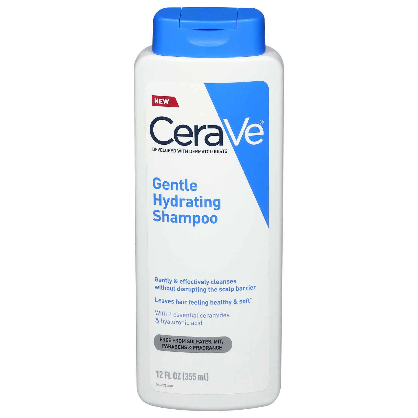 CeraVe Gentle Hydrating Shampoo, Sulfate-Free
