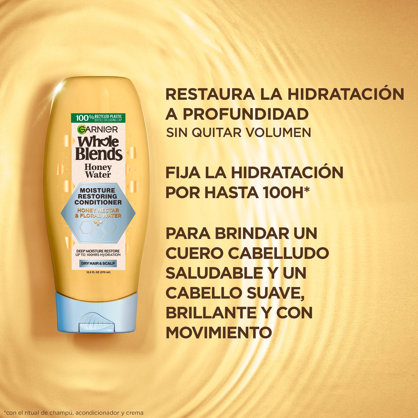 Garnier Whole Blends Honey Water Moisture Restoring Conditioner